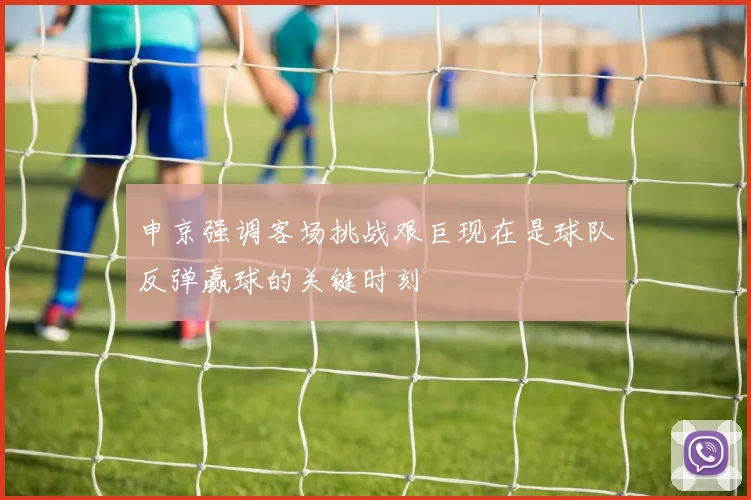 申京强调客场挑战艰巨现在是球队反弹赢球的关键时刻